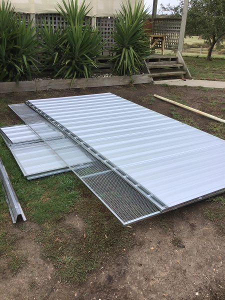 Pre-assembled Aviary Panels for Installation