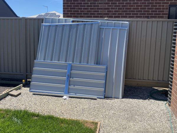 Pre-assembled Garden Shed Panels for Installation