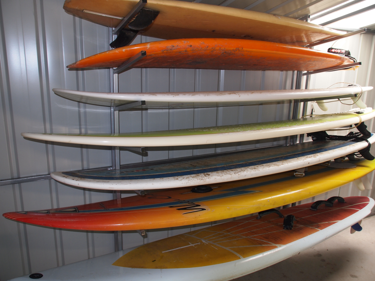 Surfboard Storage Sheds SteelChief