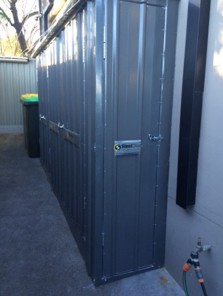 Narrow Storage Locker