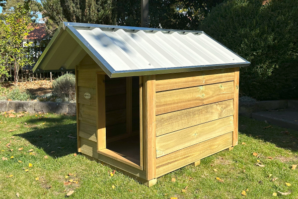 Timber Dog Kennel (Gable Roof) – Eco-Friendly & Durable - SteelChief