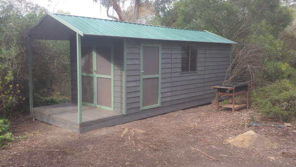 Large Timber Shed/Studio Painted