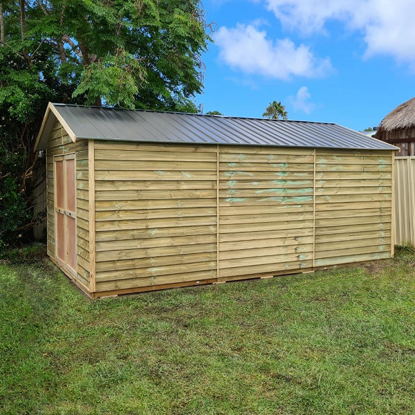 Timber Garden Shed with Gable Roof, Australia