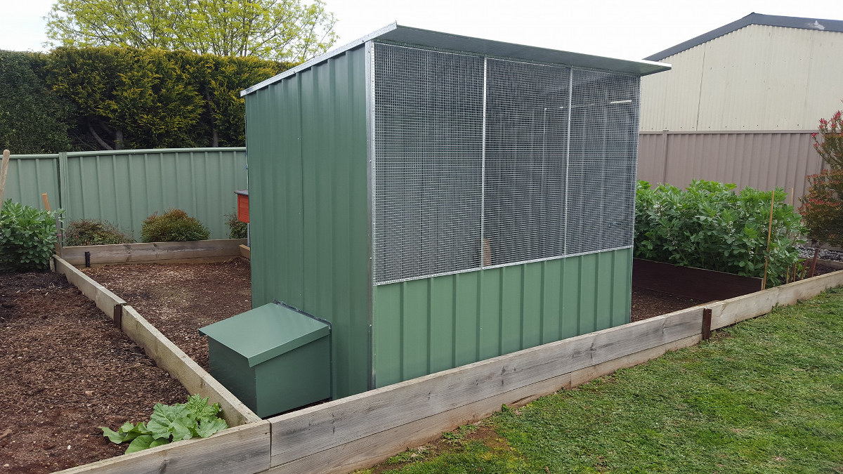 Chicken Coops & Chook Pens Custom Made in Australia SteelChief